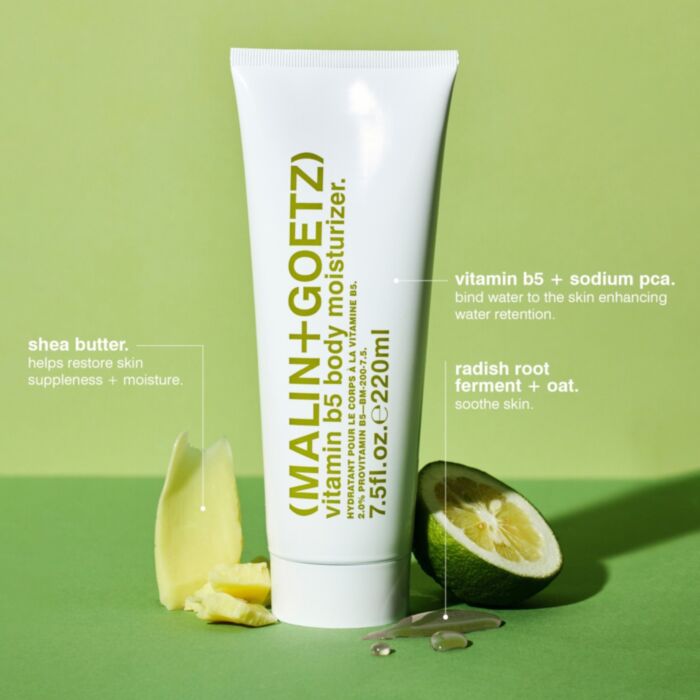 Vitamin b5 body moisturizer