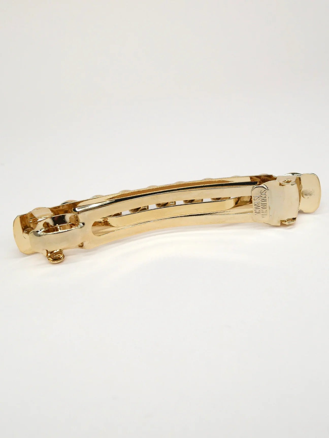 Gold chain hair clip - Angélique