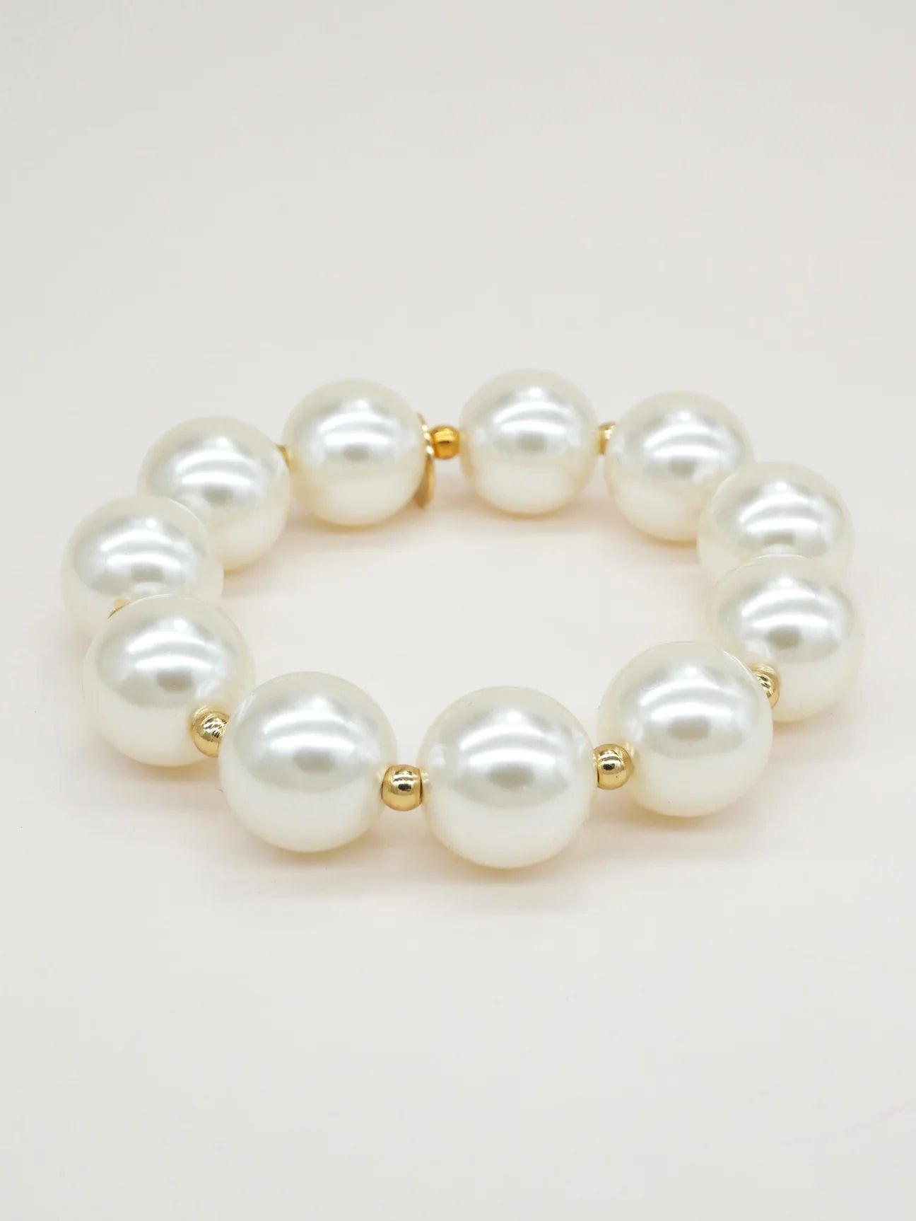 Bichou gold and colored round beads
