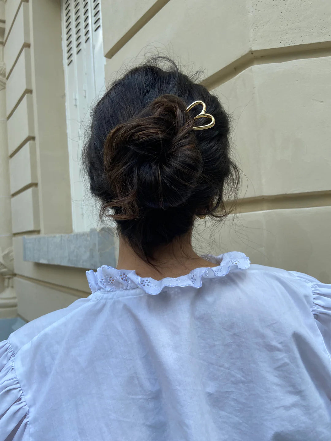 Heart chignon pick - Romane