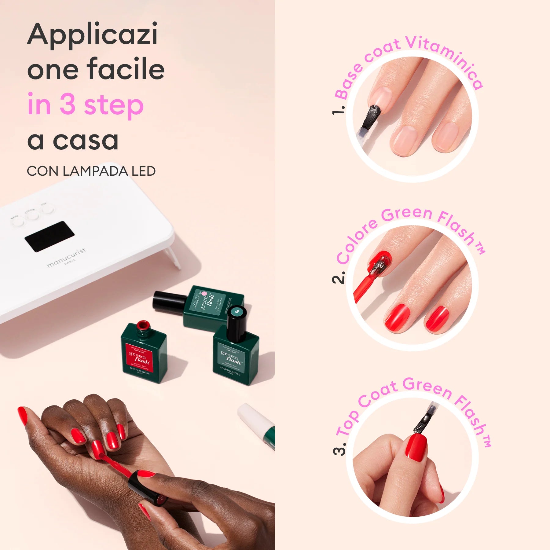 Base coat Vitaminica Green Flash