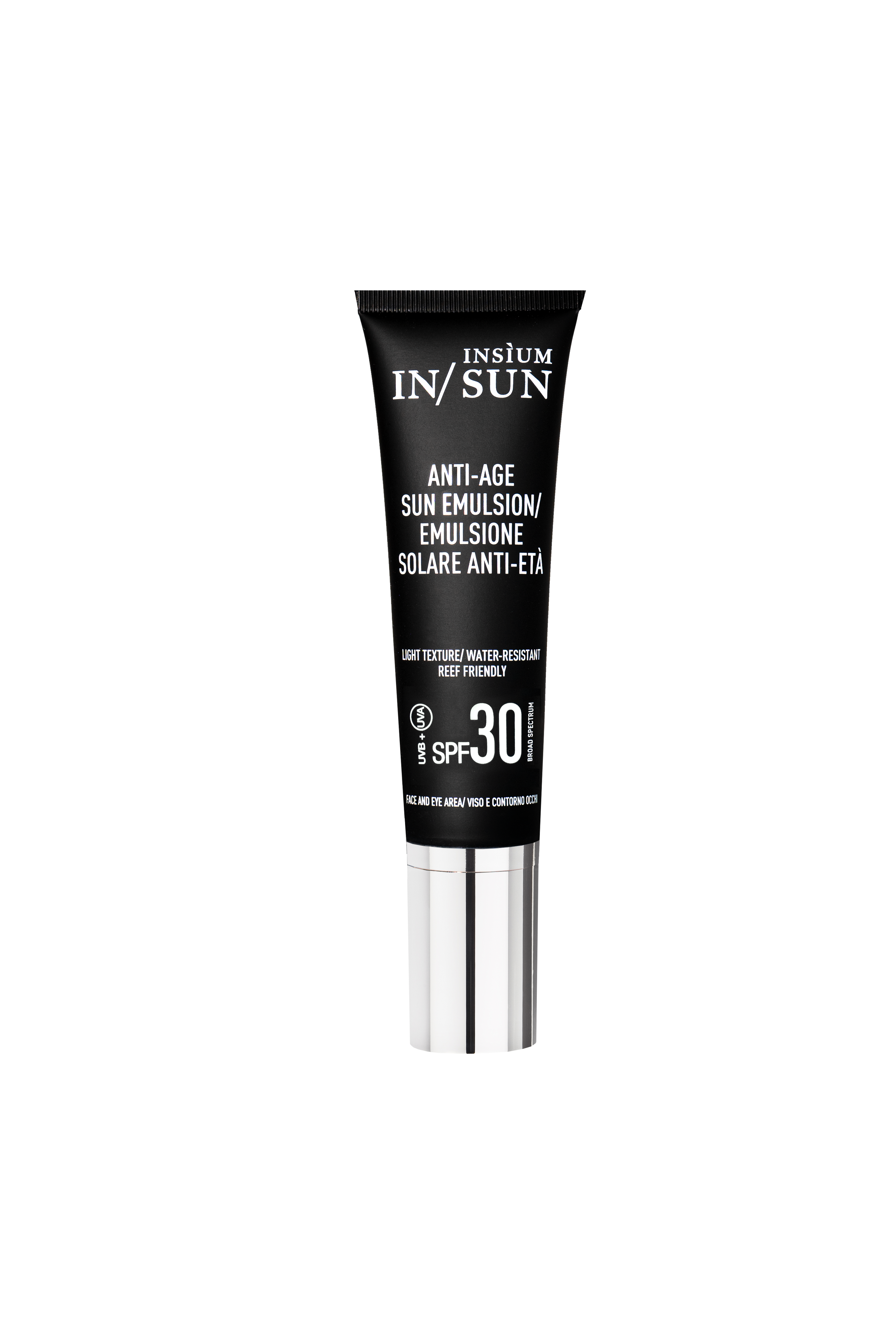 Emulsione solare anti-età viso SPF 30