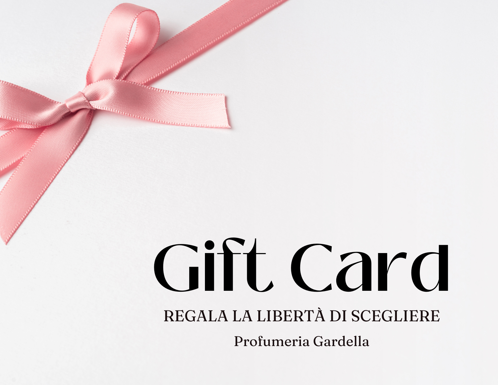 Gift Card Profumeria Gardella