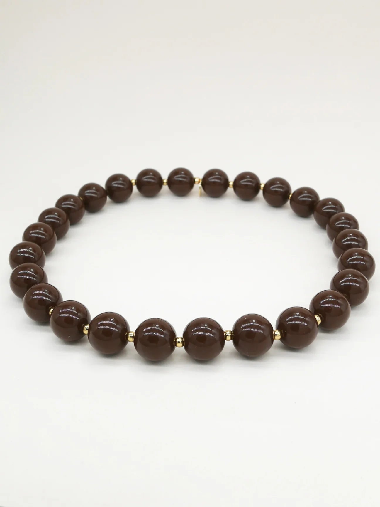 Bichou gold and colored round beads
