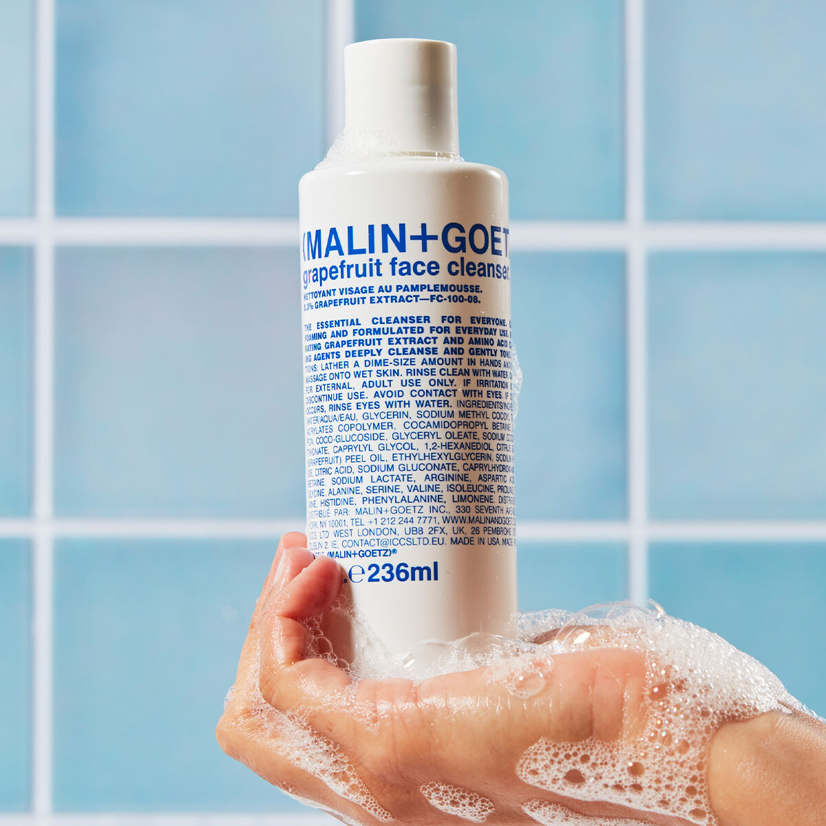Grapefruit face cleanser