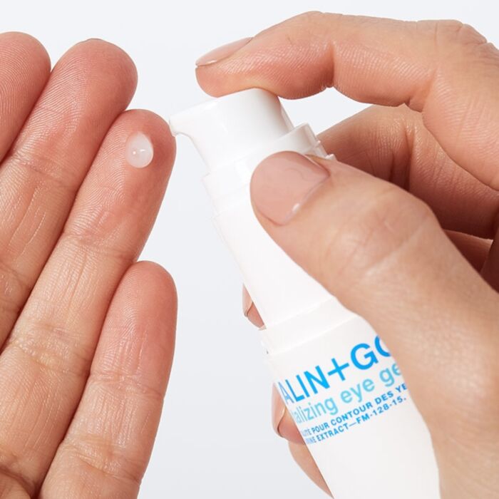 Revitalizing eye gel