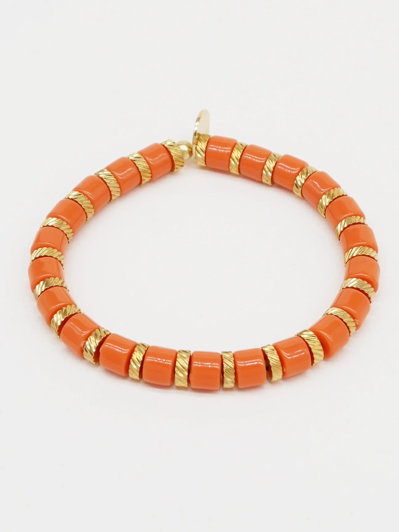 Bichou striped in color and gold