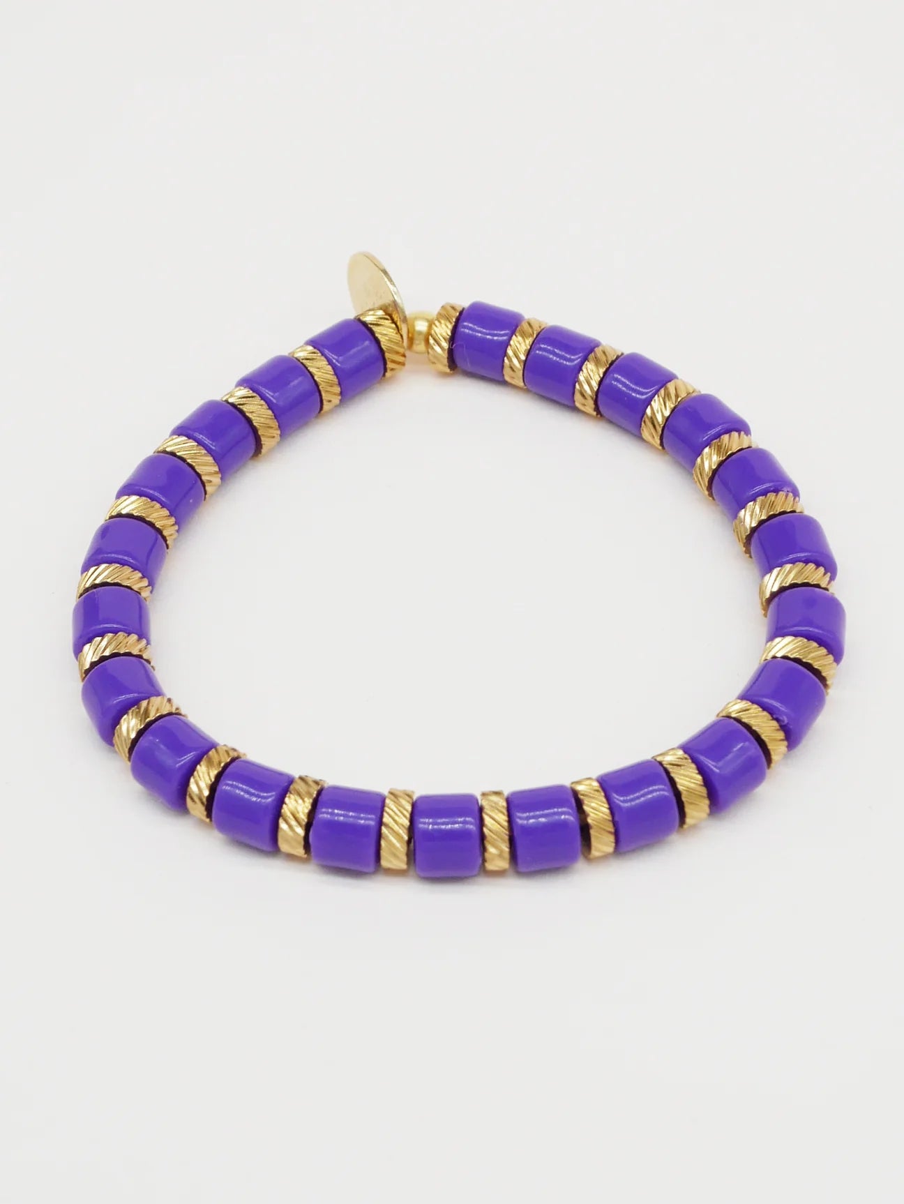 Bichou striped in color and gold