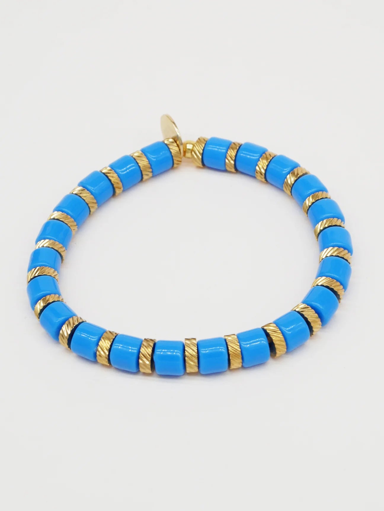 Bichou striped in color and gold