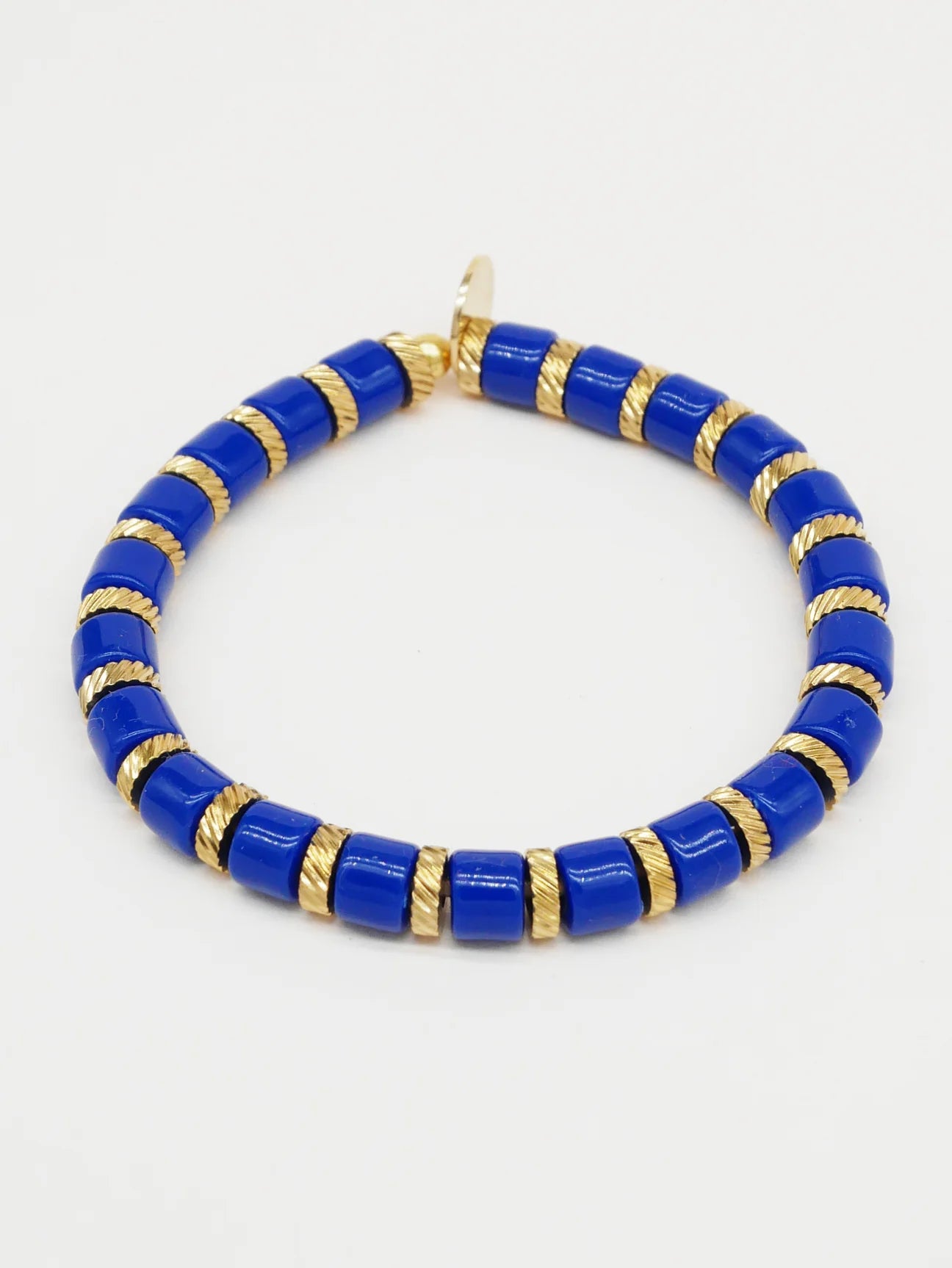 Bichou striped in color and gold