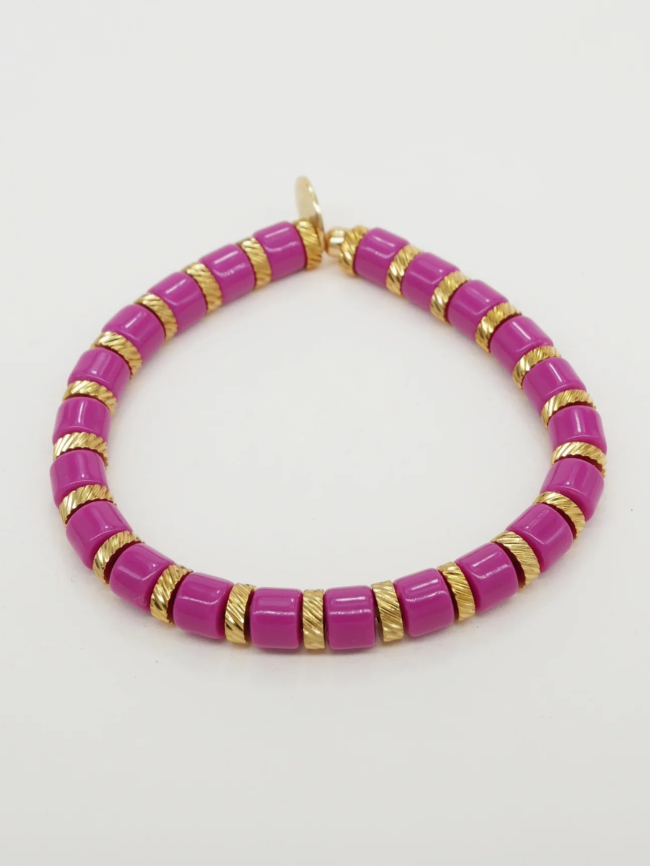 Bichou striped in color and gold