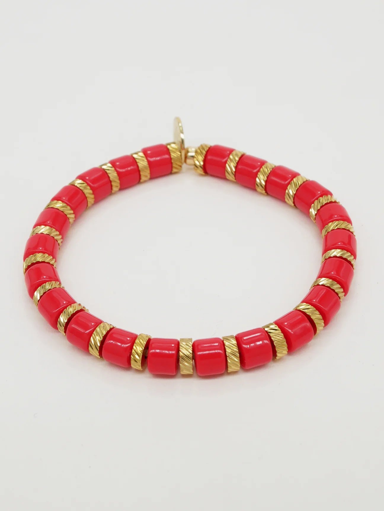 Bichou striped in color and gold