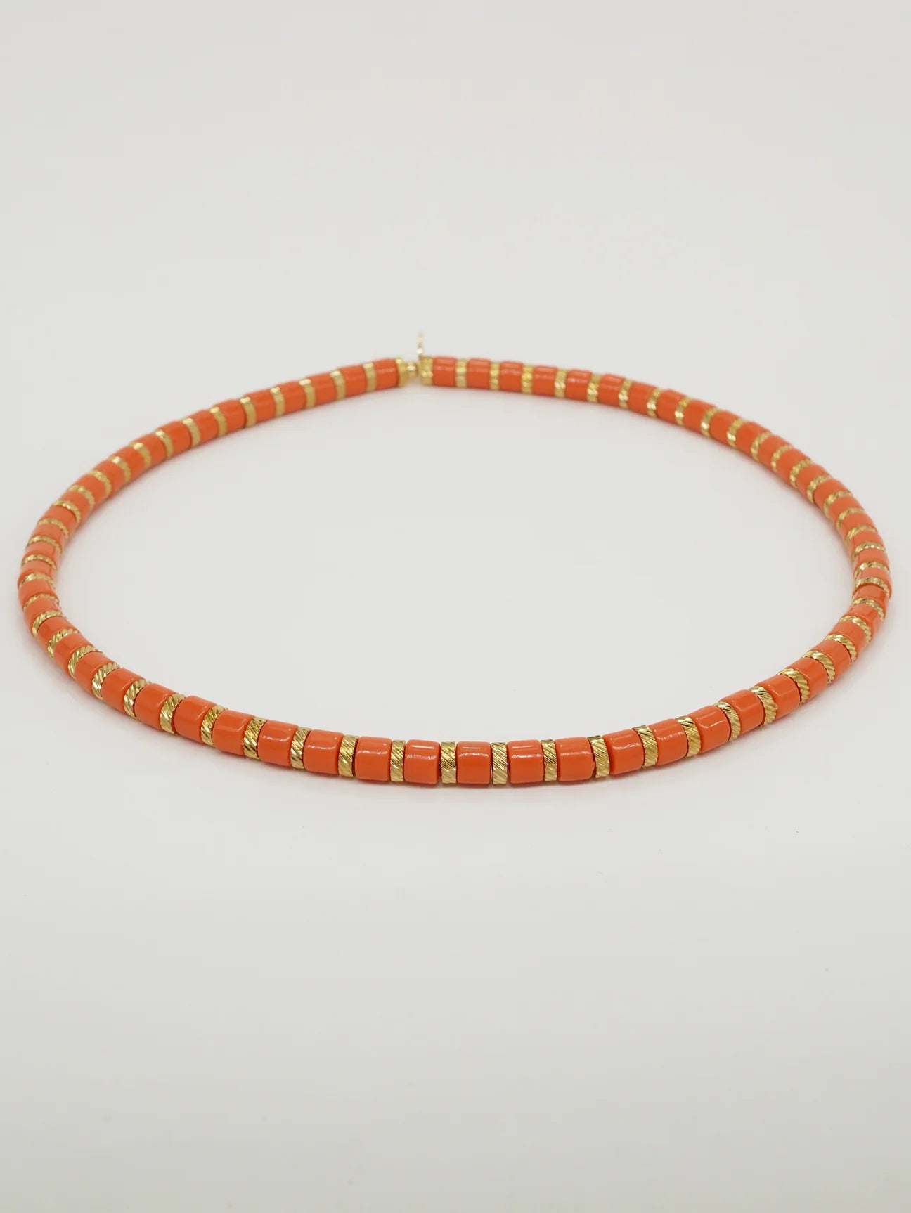 Bichou striped in color and gold