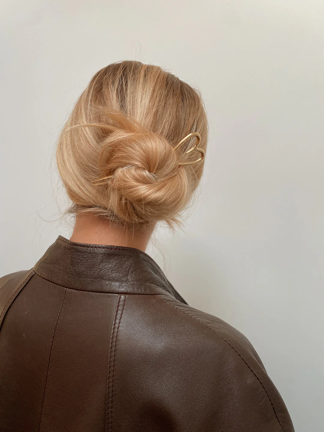 Heart chignon pick - Romane